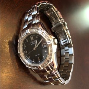 Citizen Eco Drive Diamond and Silver Watch